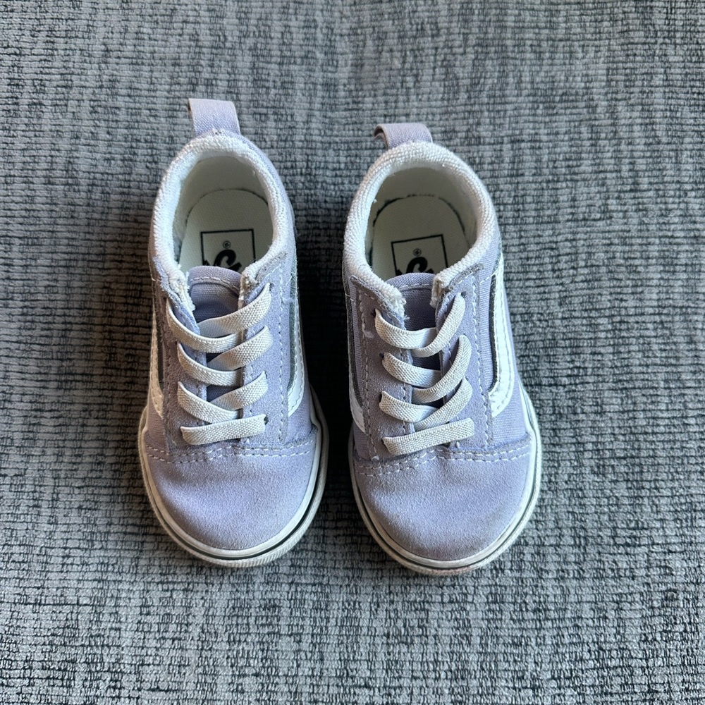 Toddler Purple Vans. Size 5.5 US
